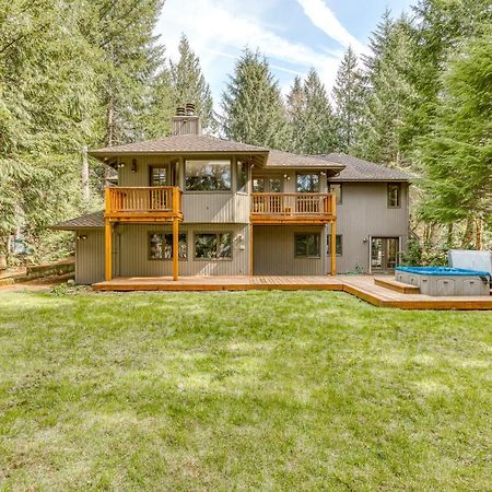 Вилла Hood Hideaway Welches Экстерьер фото