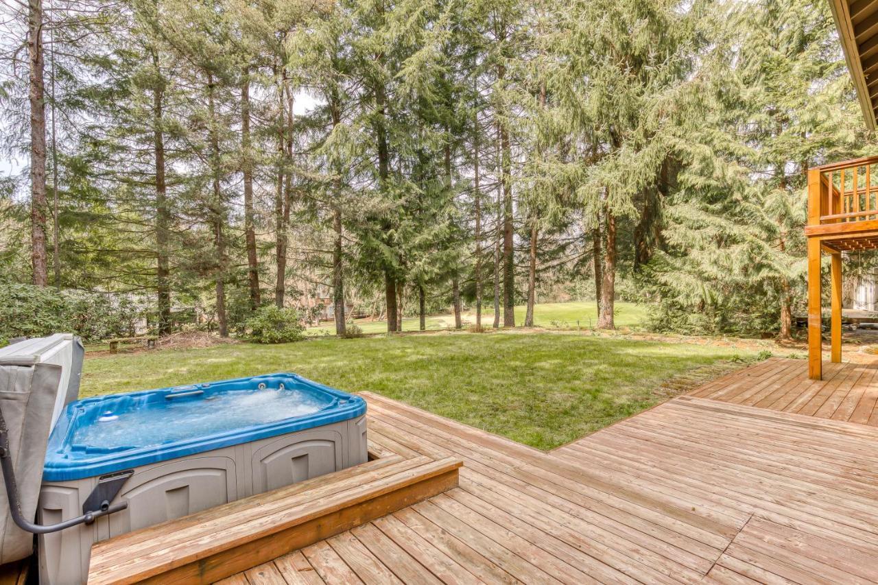 Вилла Hood Hideaway Welches Экстерьер фото