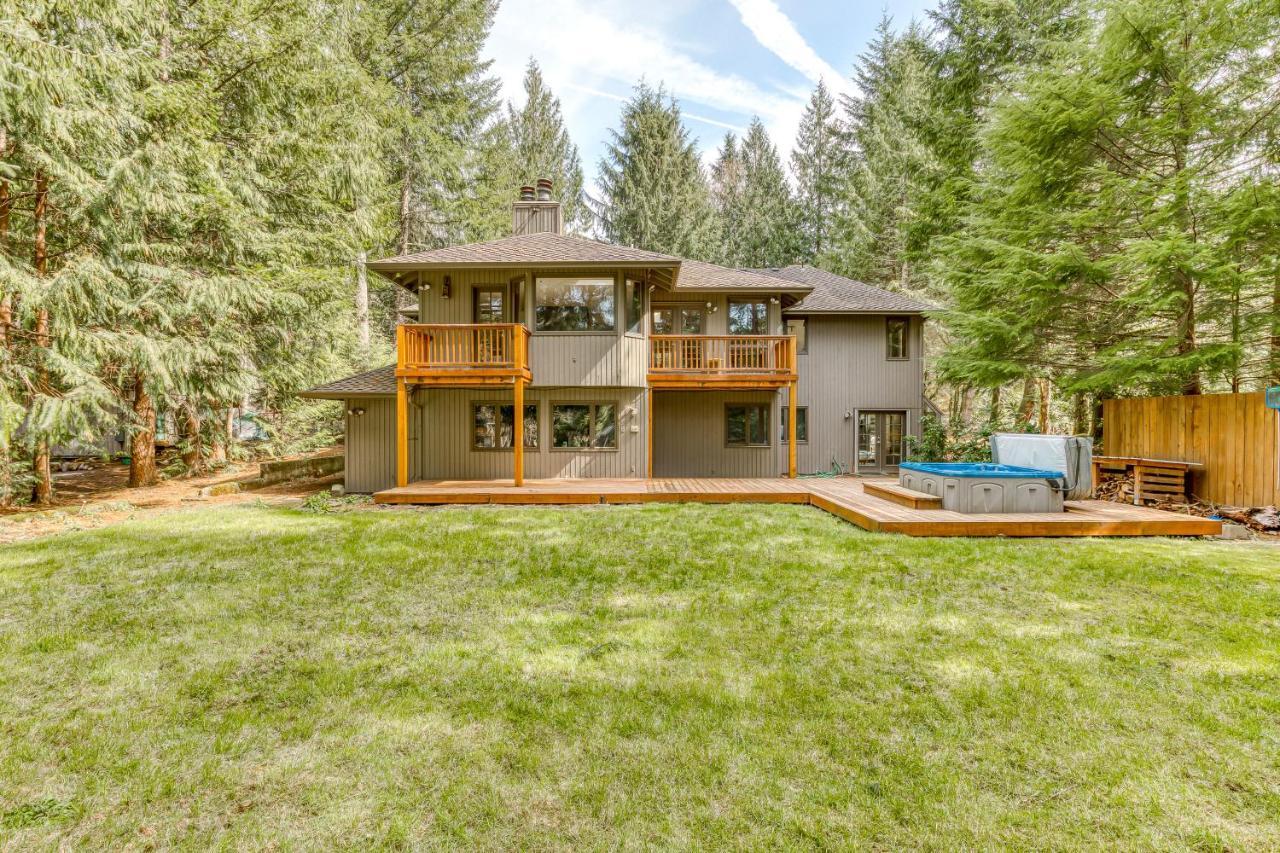 Вилла Hood Hideaway Welches Экстерьер фото